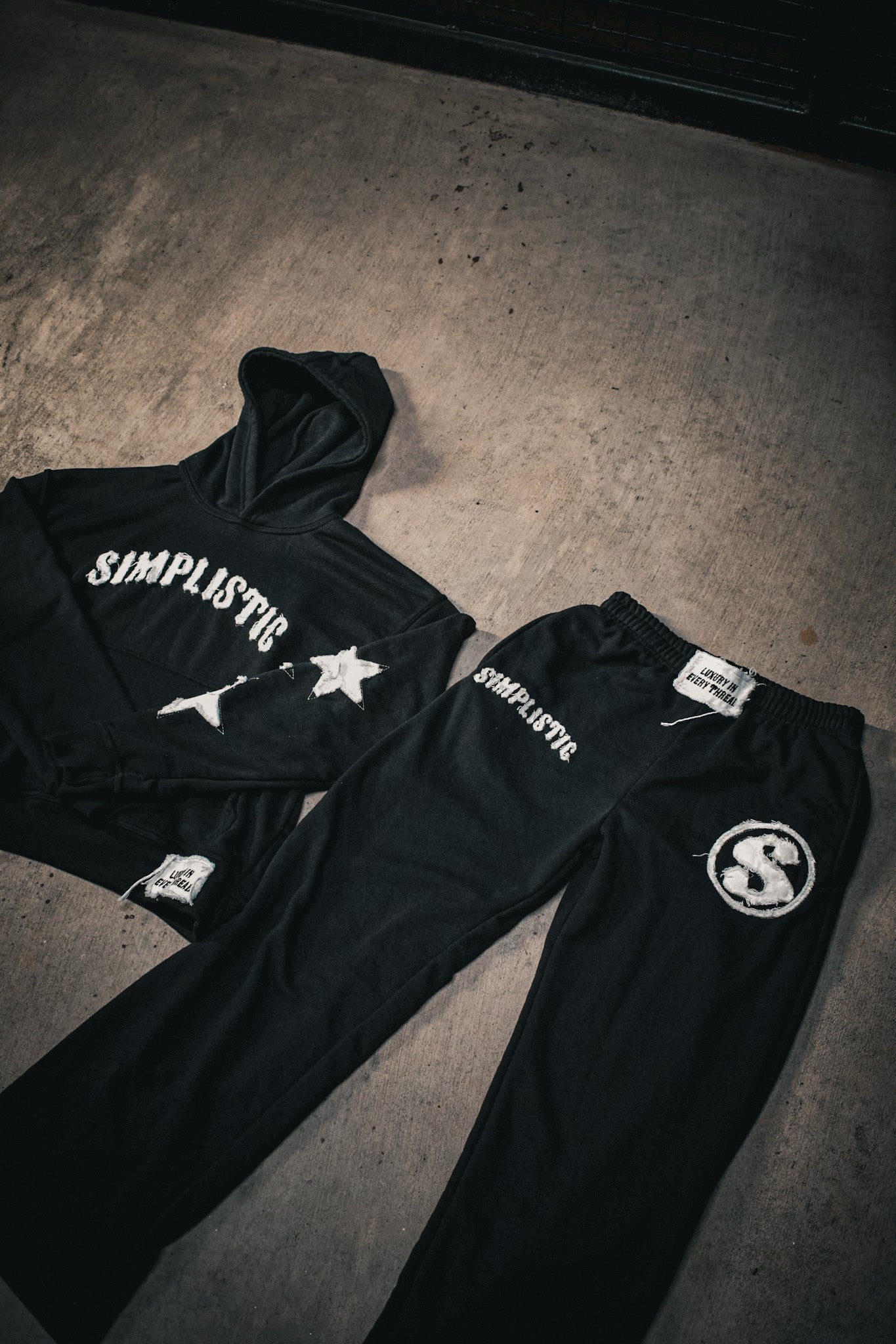 08: Simplistic Distressed Hoodie and Sweats