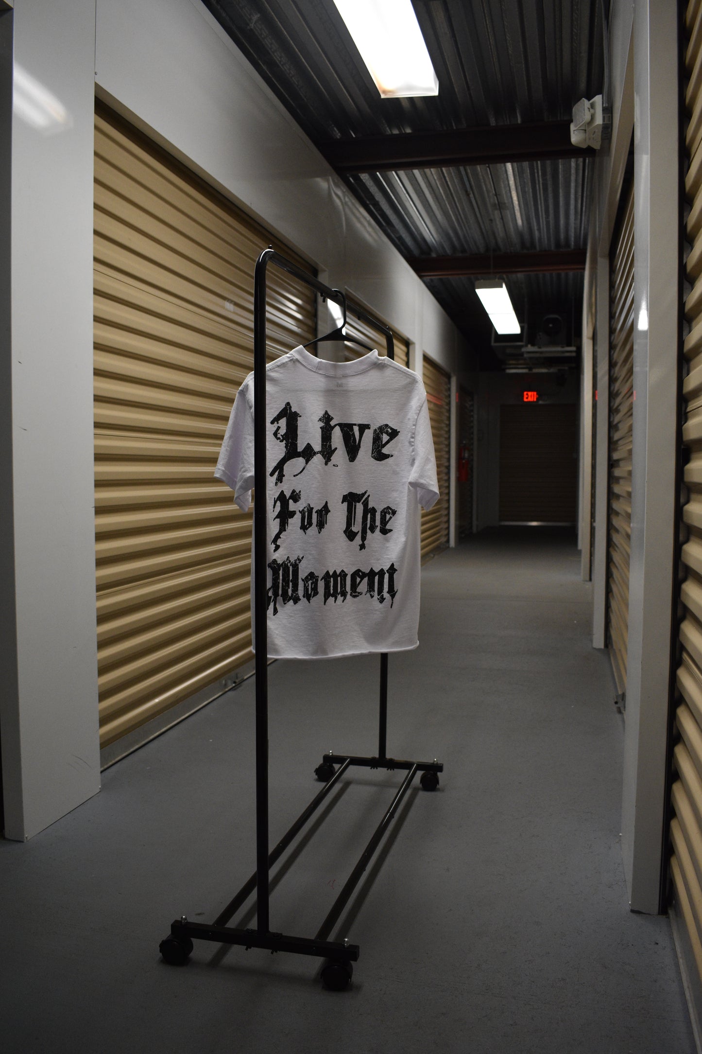 10: LIVE FOR THE MOMENT T-SHIRT (WHITE)