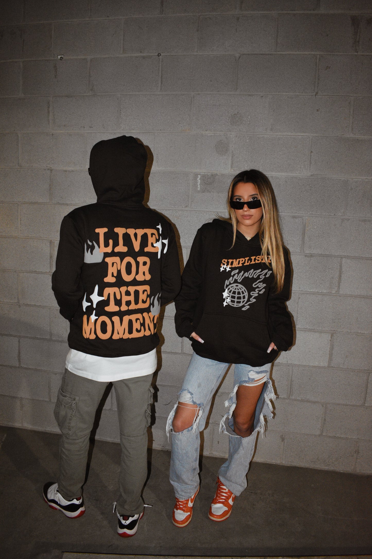 #05: Live For The Moment Simplistic Hoodie